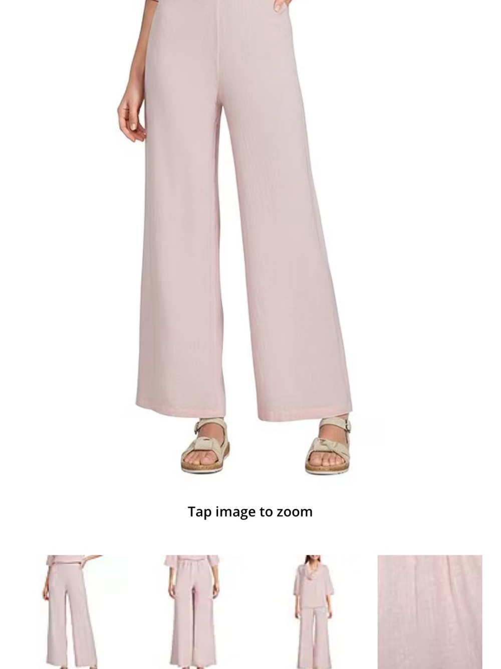 bryn Walker Golden Yellow Elastic Waist Pants Large - Picture 7 of 8